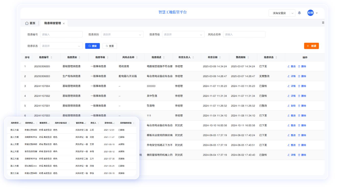 智慧工地监管平台